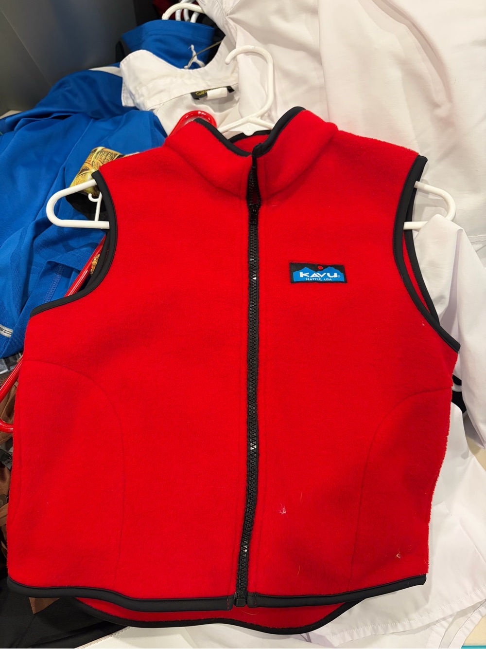 Kavu Kids Red Fleece Jacket